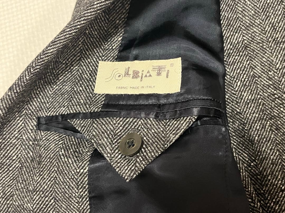 トゥモローランド　ツイードジャケット　ヘリンボーン