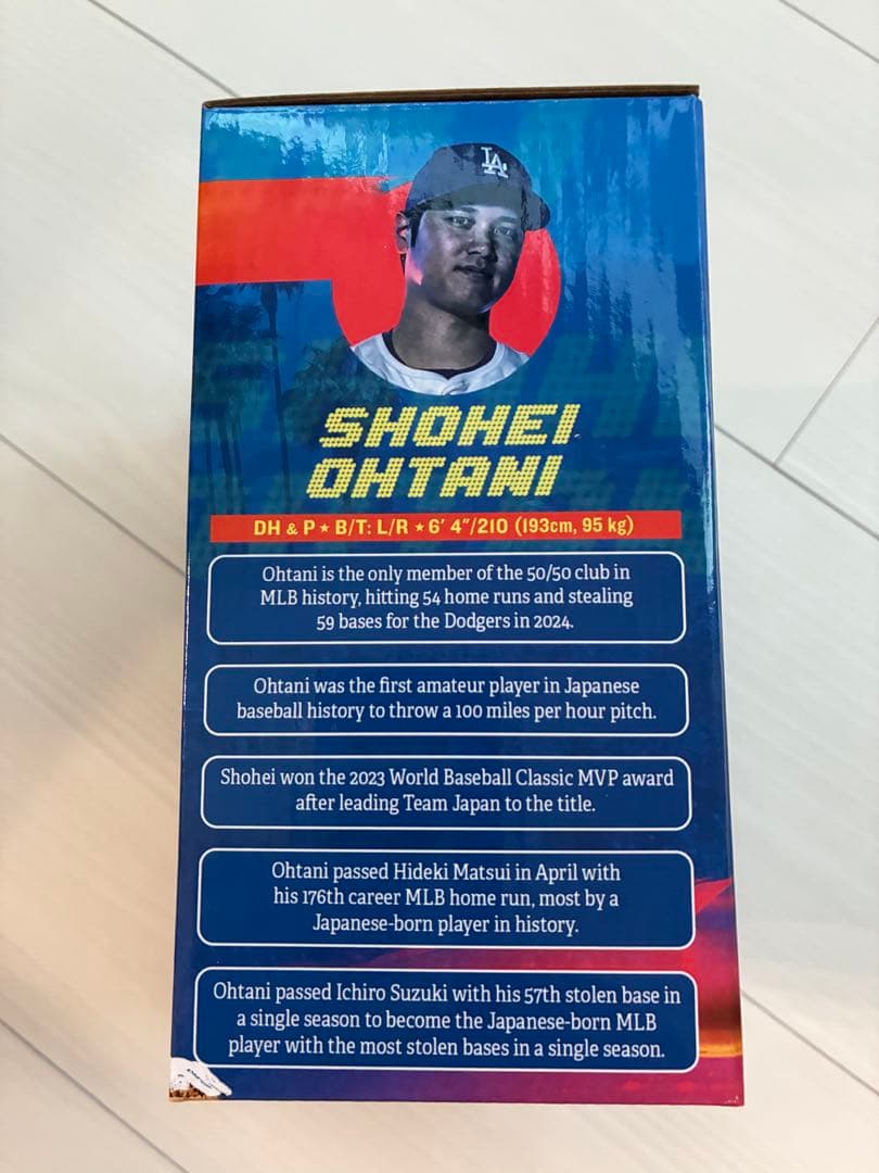 Dodgersドジャース ファンクラブ限定 大谷翔平 ボブルヘッド 新品