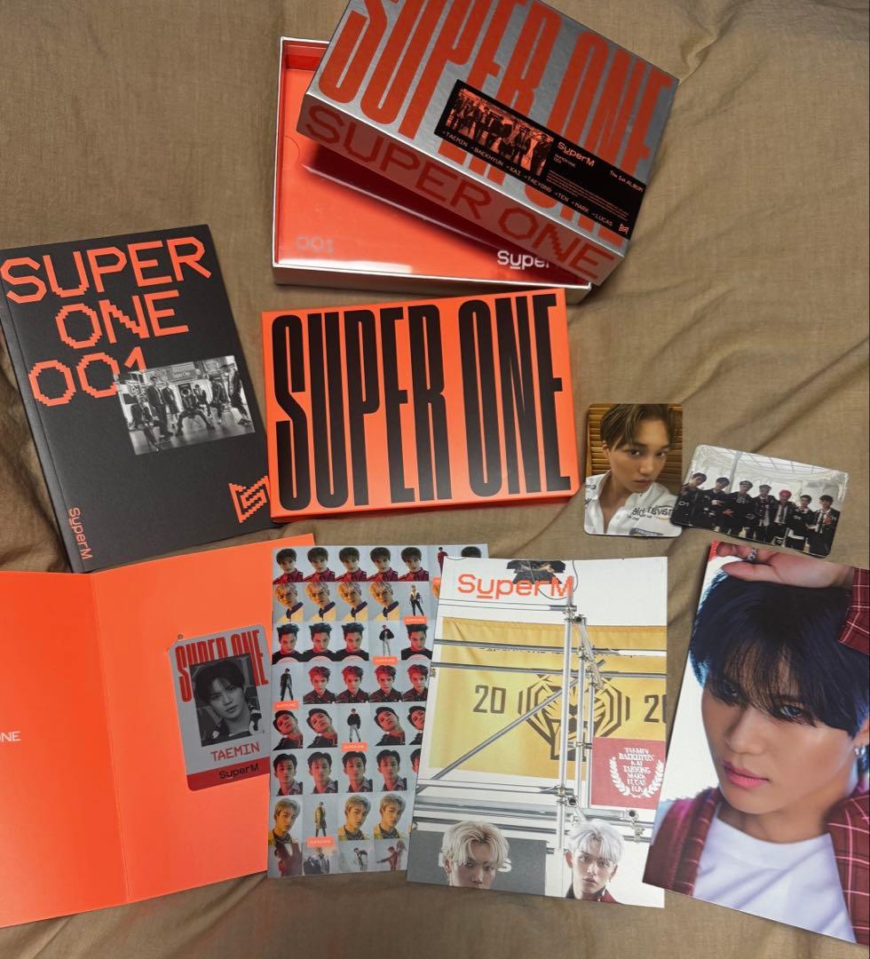 SuperM SuperOne アルバム 三種セット