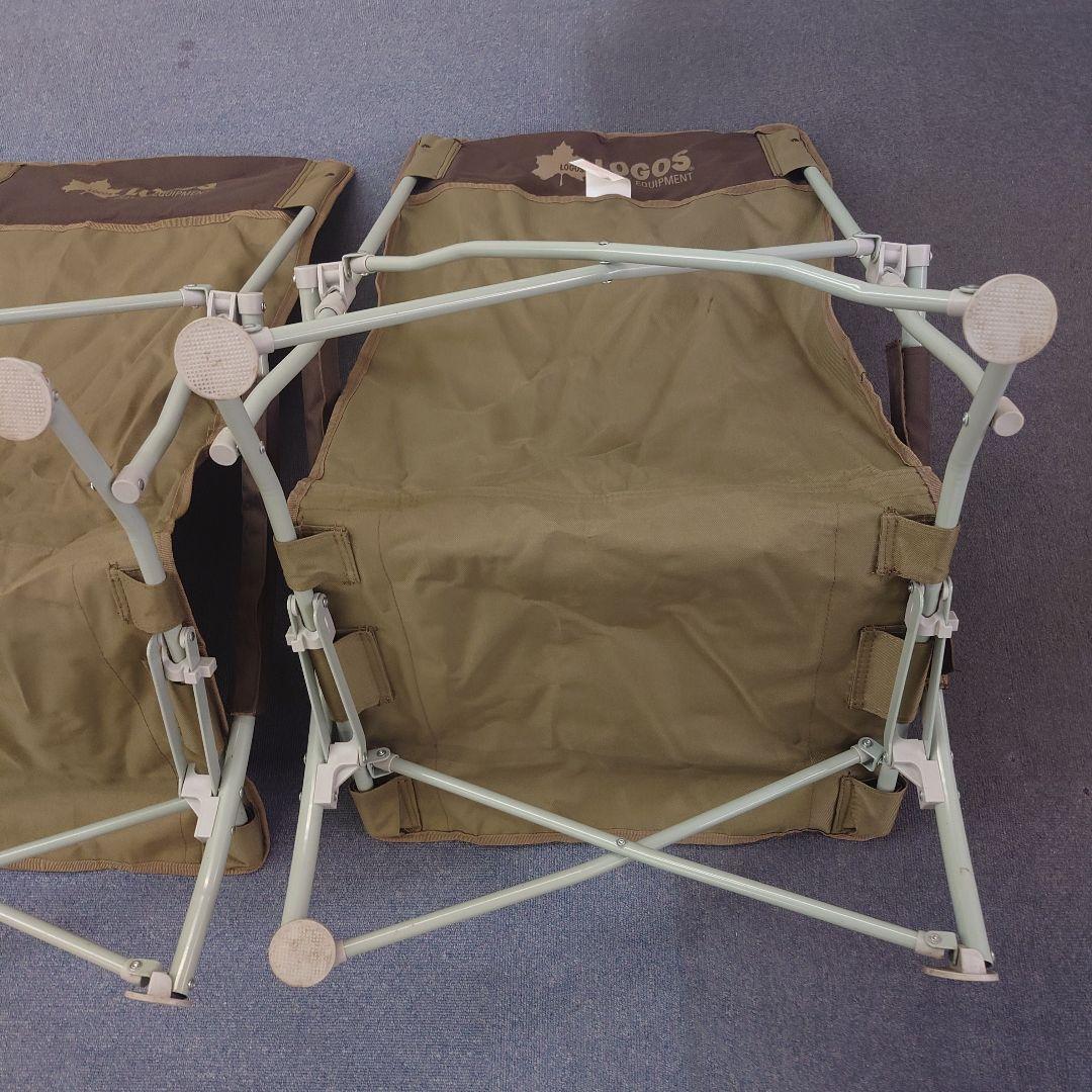 ロゴス LOGOS あぐらチェア ハイバック 3個