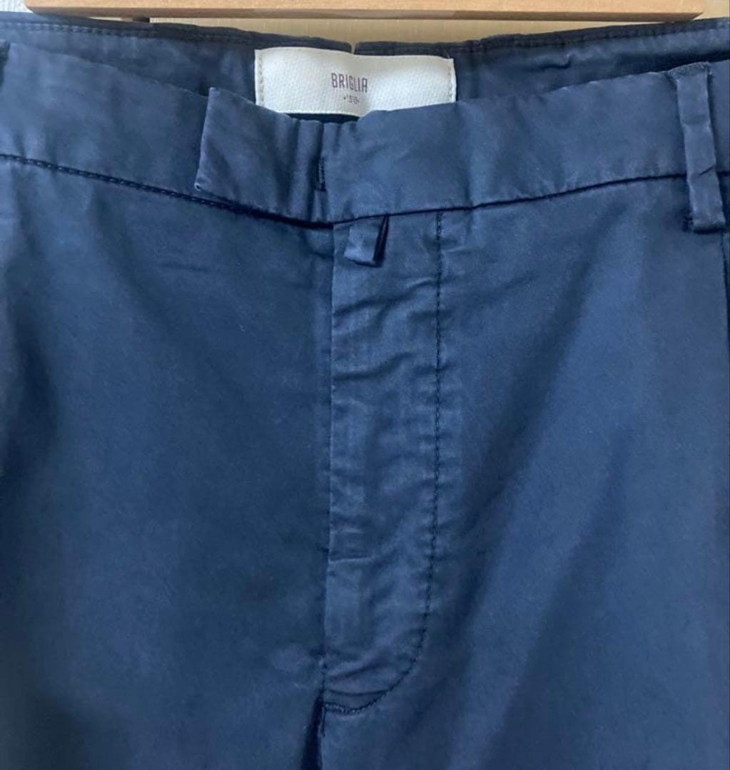 BRIGLIA 1949 BG07 ネイビー サイズ52 スラックス