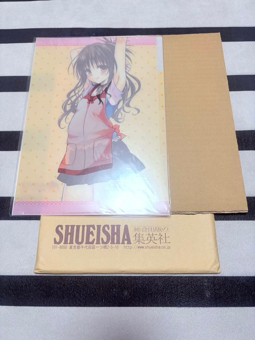 ToLoveる-とらぶる-ダークネス　ヤミお風呂ポスター&結城美柑クリアファイル