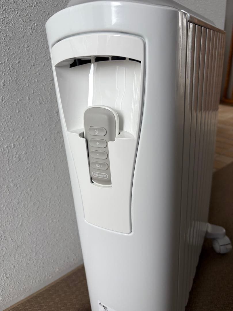 デロンギ オイルヒーター rhj75v0915-gy リモコン キャスター 取説