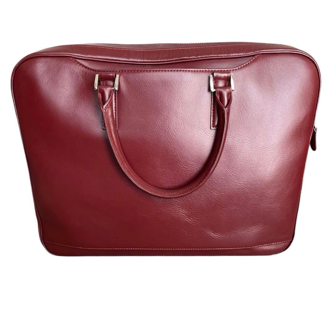 ❣️超美品❣️ ビジネスレザーファクトリー マルチビジネスバッグ 本革 出張