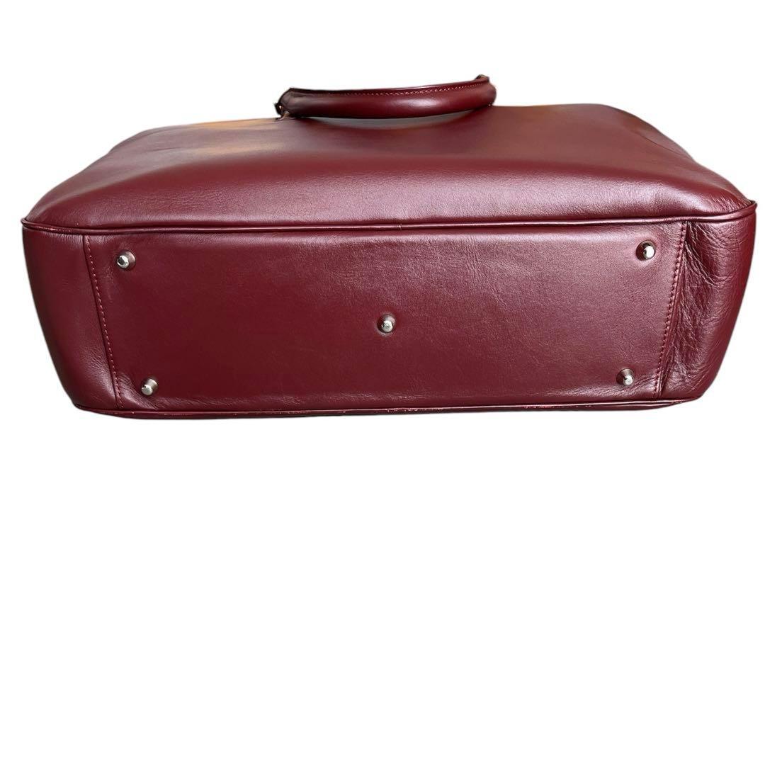 ❣️超美品❣️ ビジネスレザーファクトリー マルチビジネスバッグ 本革 出張