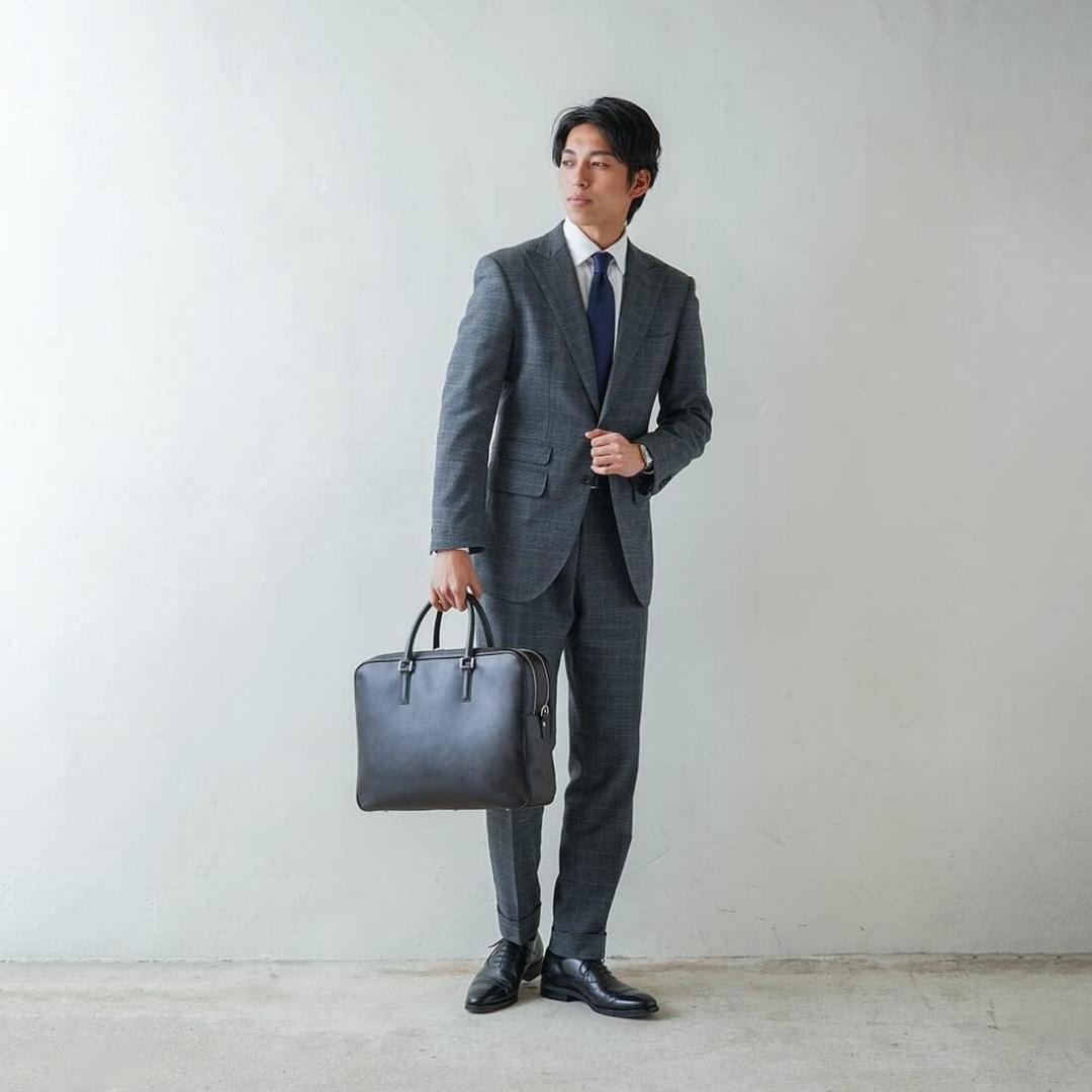 ❣️超美品❣️ ビジネスレザーファクトリー マルチビジネスバッグ 本革 出張