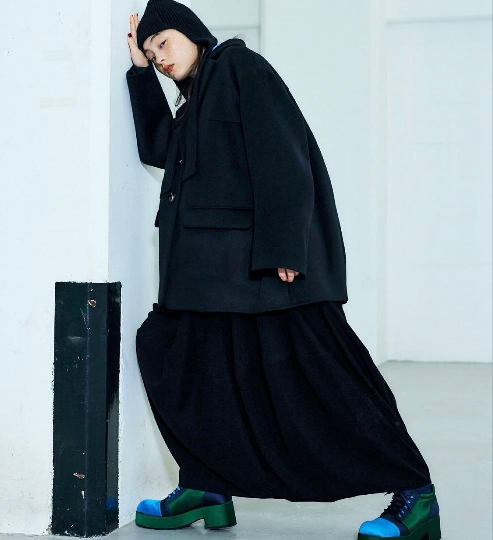 ENFOLD テーラードコート　38 ダークネイビー