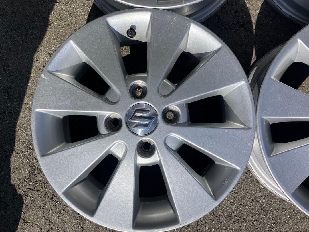 スズキ 純正14インチ シルバー ホイール