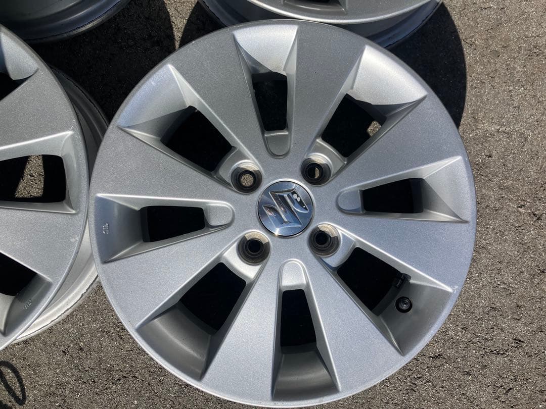 スズキ 純正14インチ シルバー ホイール