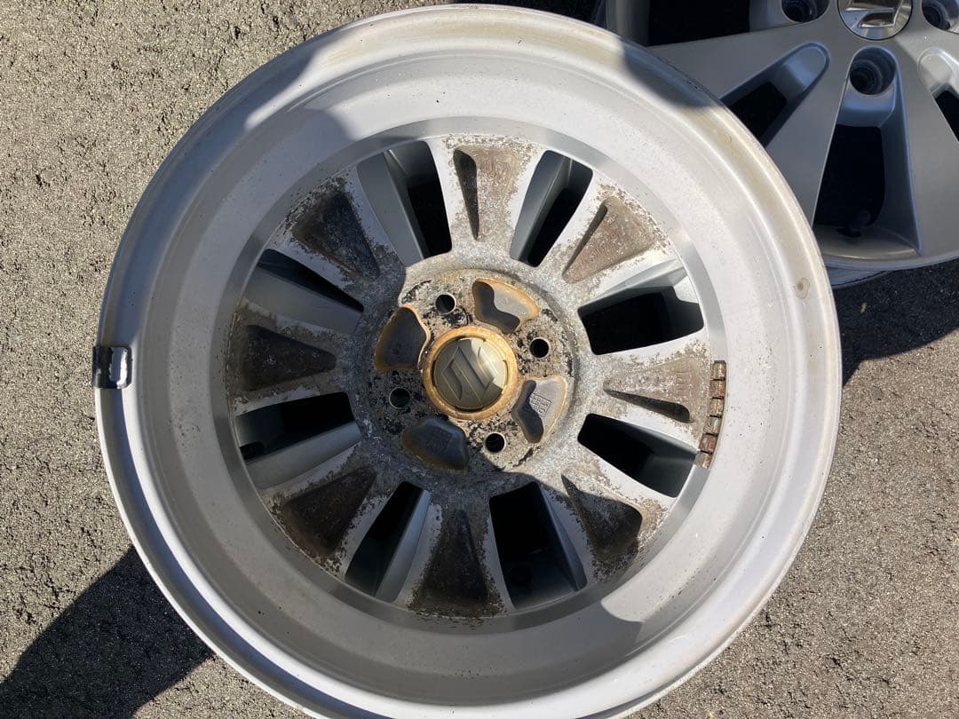 スズキ 純正14インチ シルバー ホイール