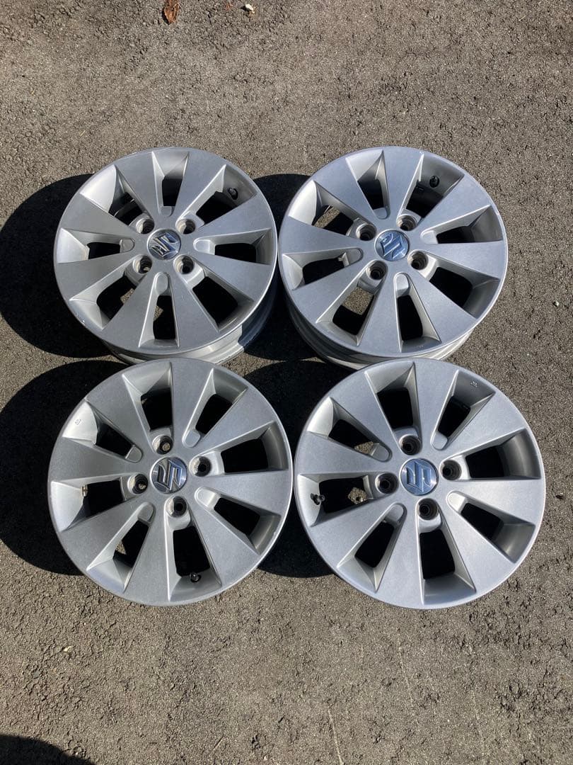 スズキ 純正14インチ シルバー ホイール