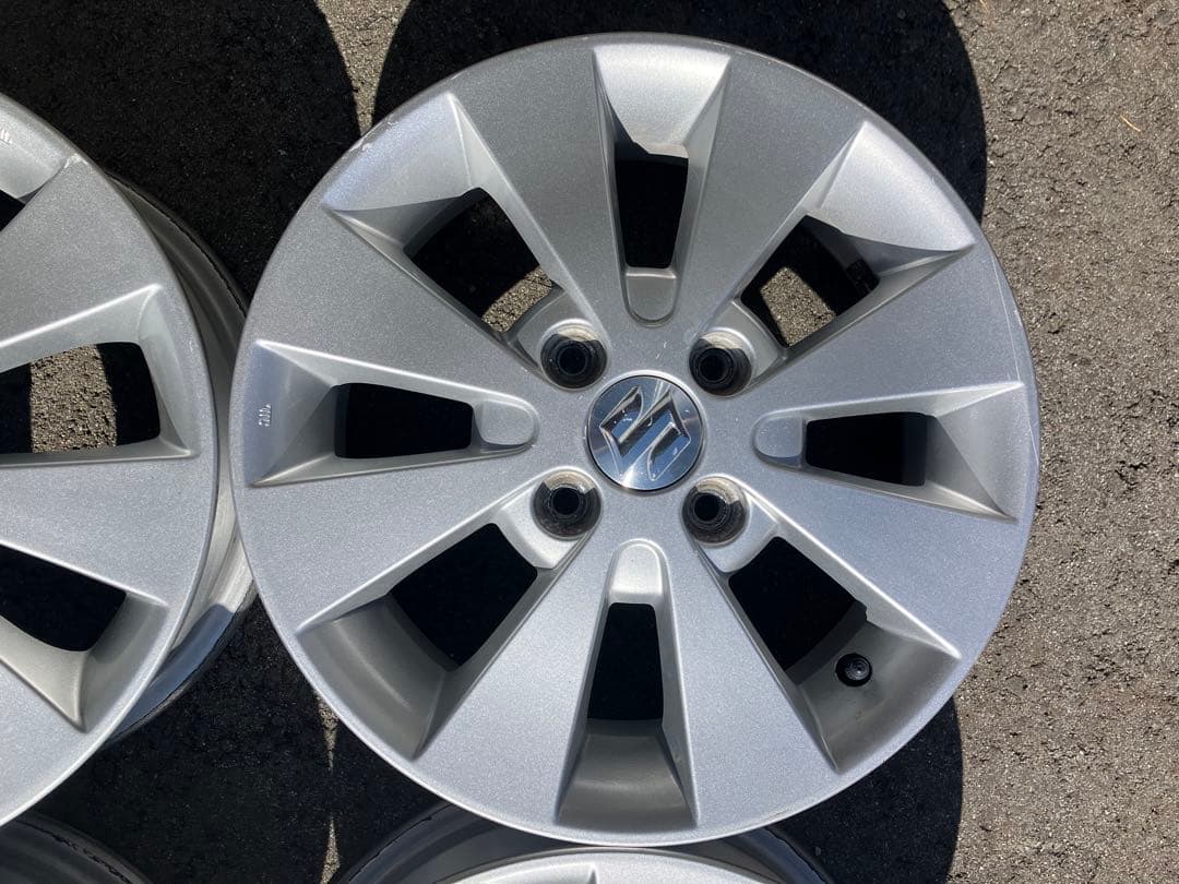 スズキ 純正14インチ シルバー ホイール