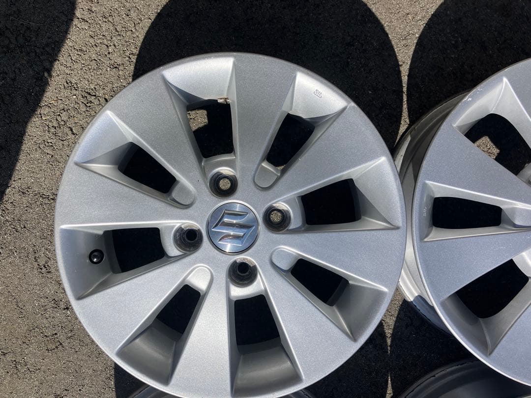 スズキ 純正14インチ シルバー ホイール