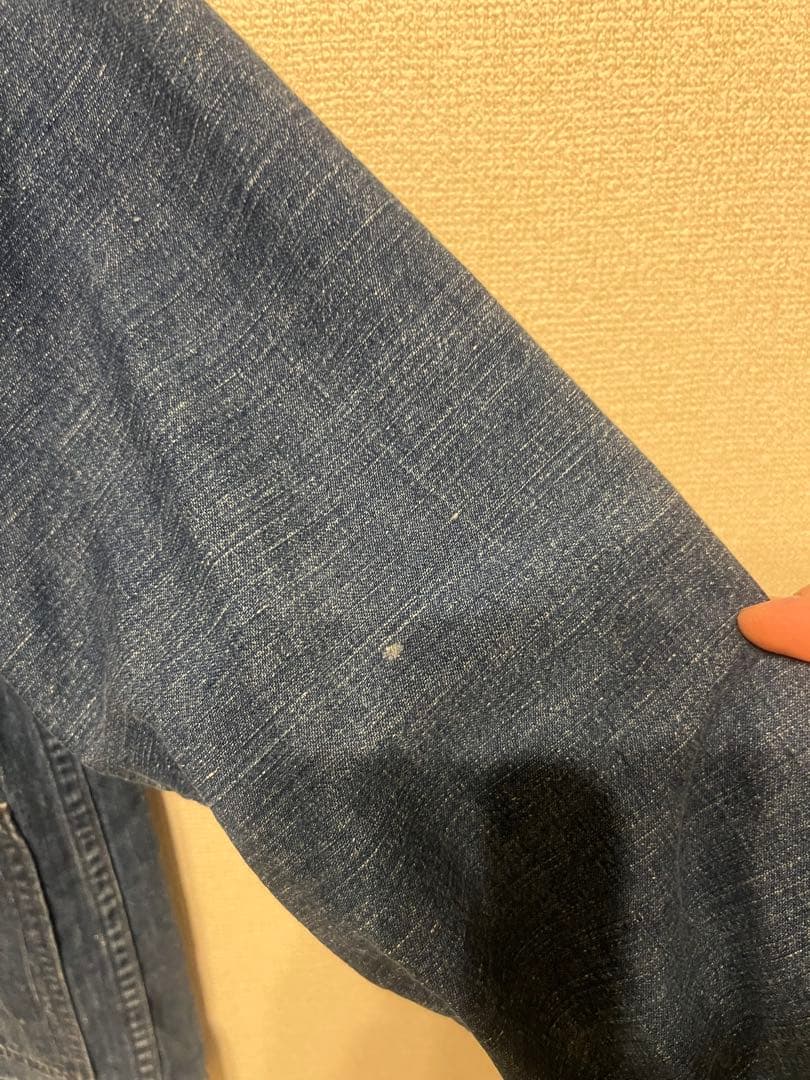 50s USNAVYデニムショールカラージャケットvintage