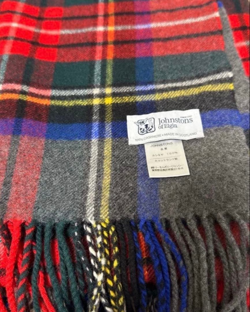 ジョンストンズ　カシミヤ100%