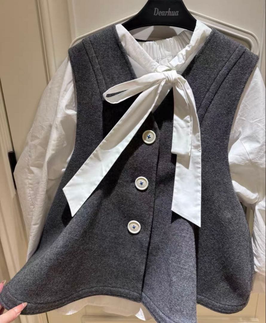 ENFOLD /エンフォルド SOLID VEST(300HA230-0690)