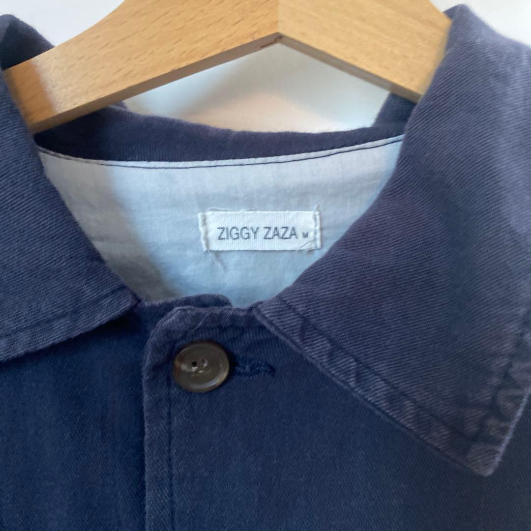 ziggy zaza ネイビー ジャケット