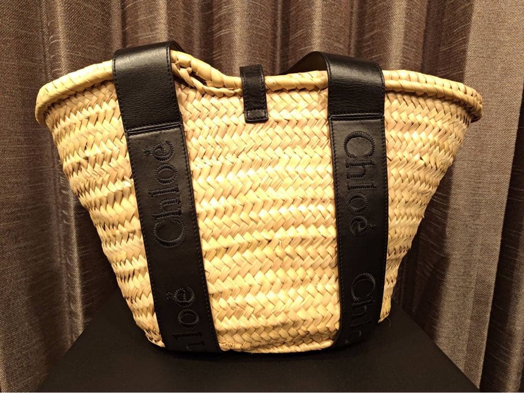 Chloe SENSE クロエ　センス　バスケット トートバッグ　かごバッグ