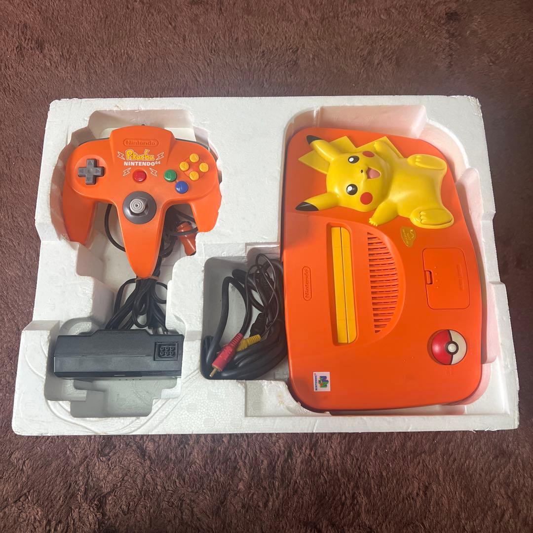 Nintendo 旧世代NINTENDO 64 ピカチュウ オレンジ