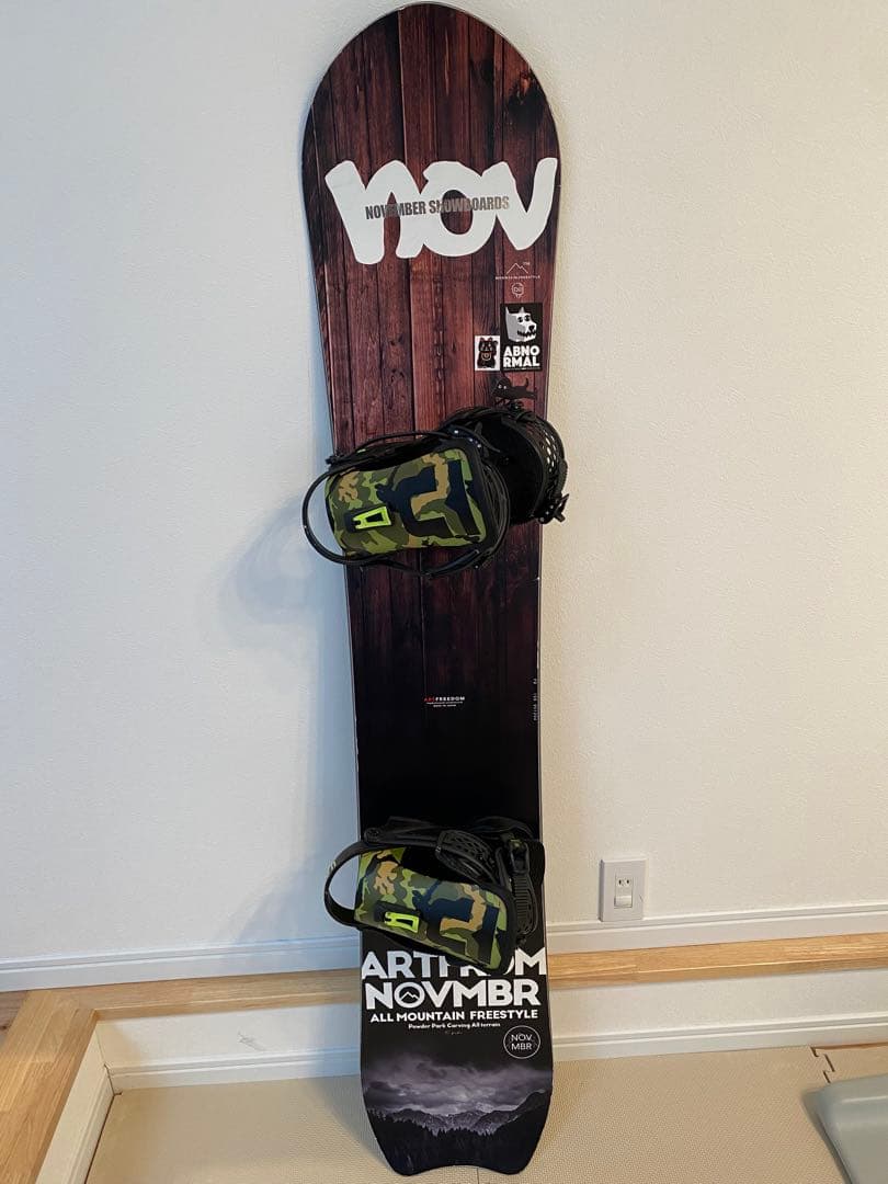 スノーボード NOVEMBER ARTFREEDOM UNION SUPER FORCE M