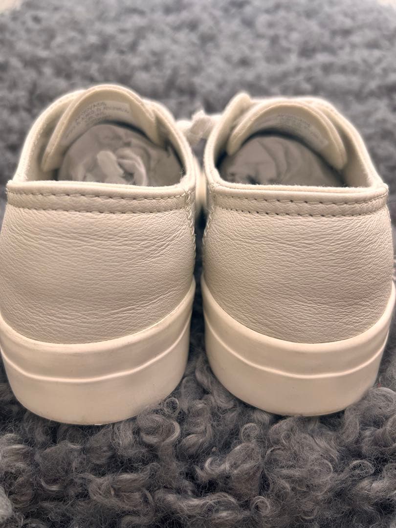 【とらこ！】MUJI Lab カンペールコラボ　レザーローカットスニーカー