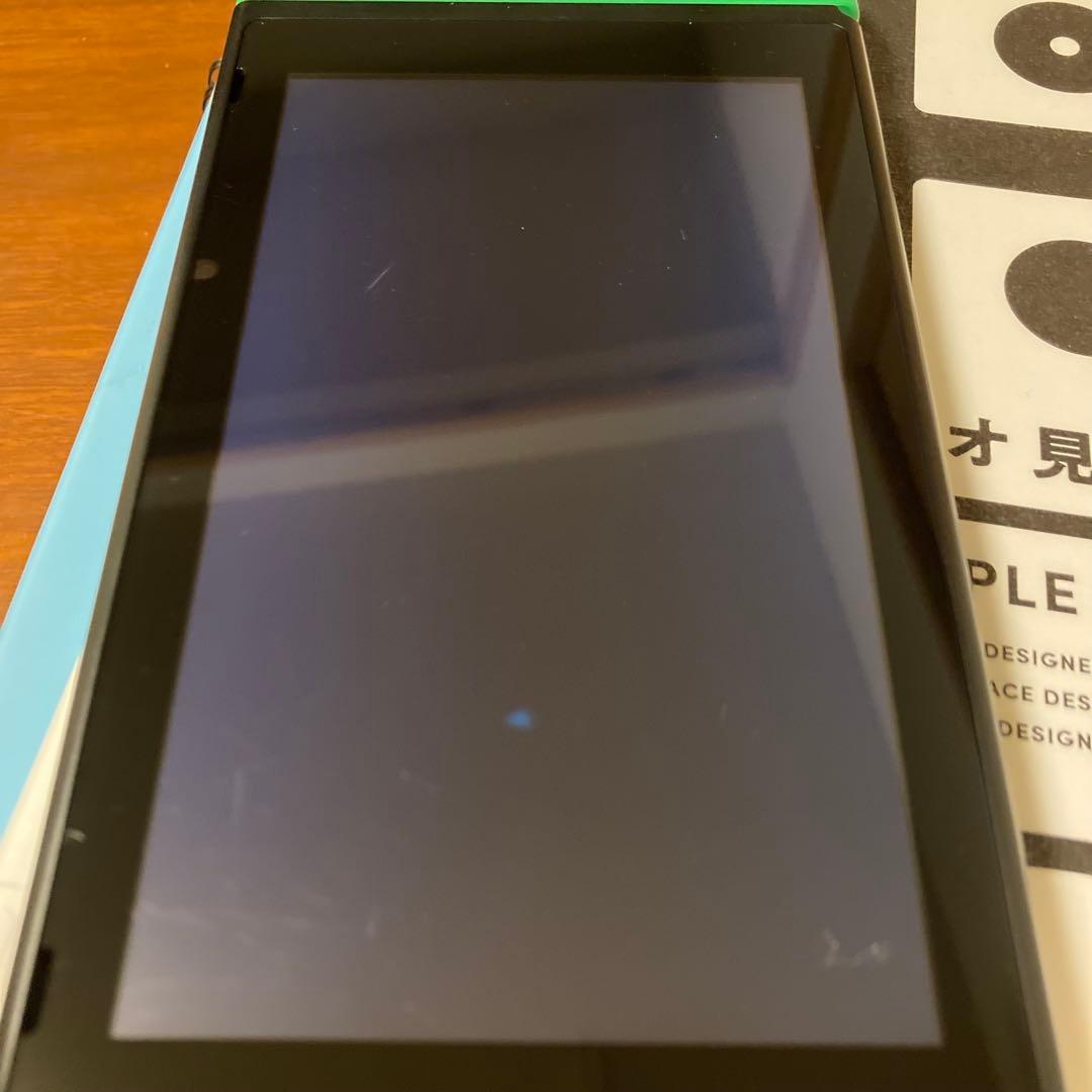 Nintendo Switch 本体 緑/桃 SDカード付 スプラ2付 【訳あり