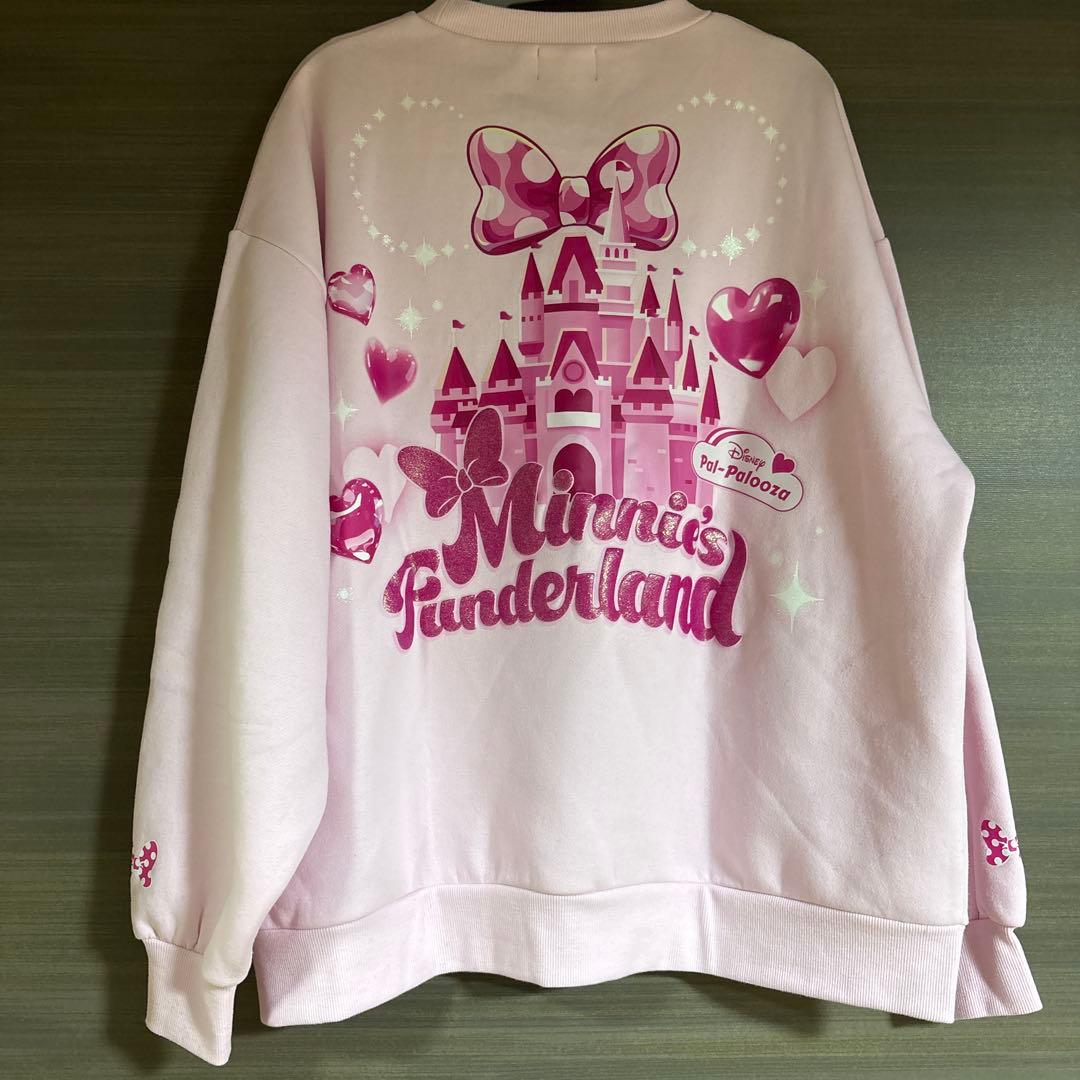 ミニー　パルパルーザ トレーナー　ディズニーリゾート