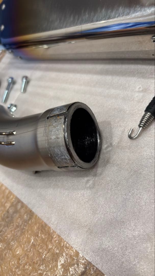 zx-25r トリックスター　政府認証　スリップオン　イカヅチ　マフラー