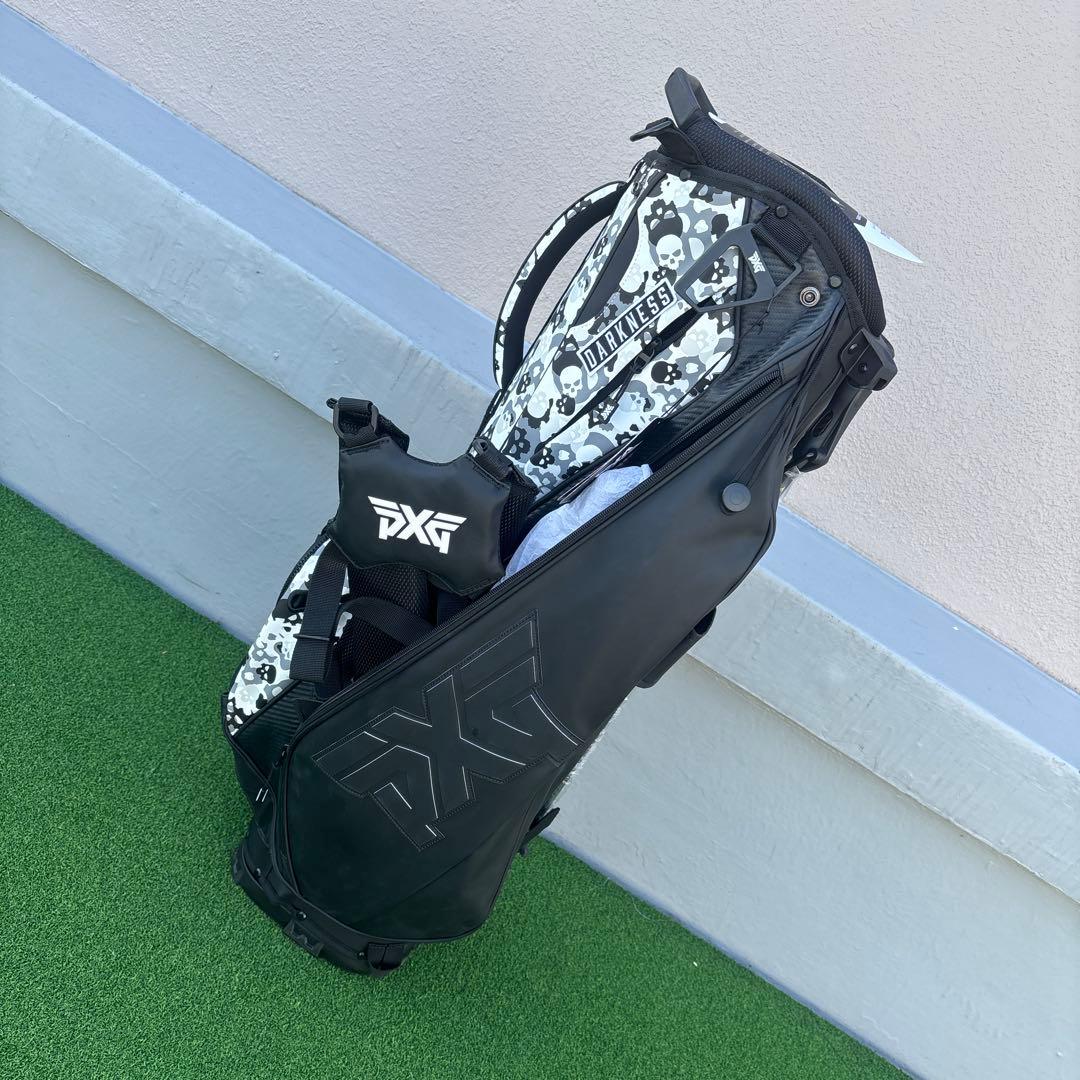 正規品　PXG ダークネス スカルカモ ハイブリッドスタンドバッグ 限定版
