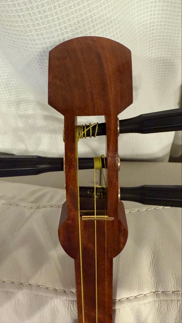 【破れ無し】美品　本体　三味線　中棹