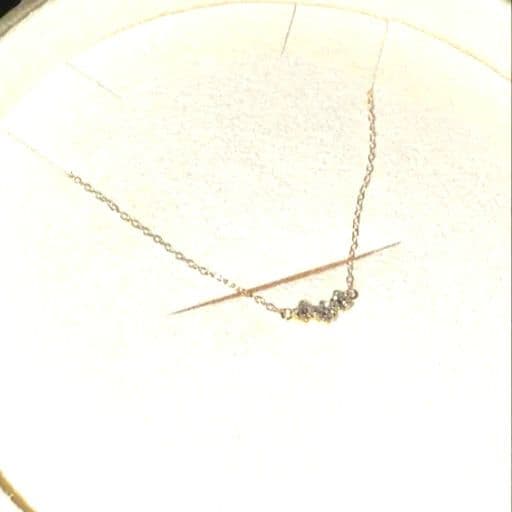 AHKAH トレスダイヤ ネックレス K18