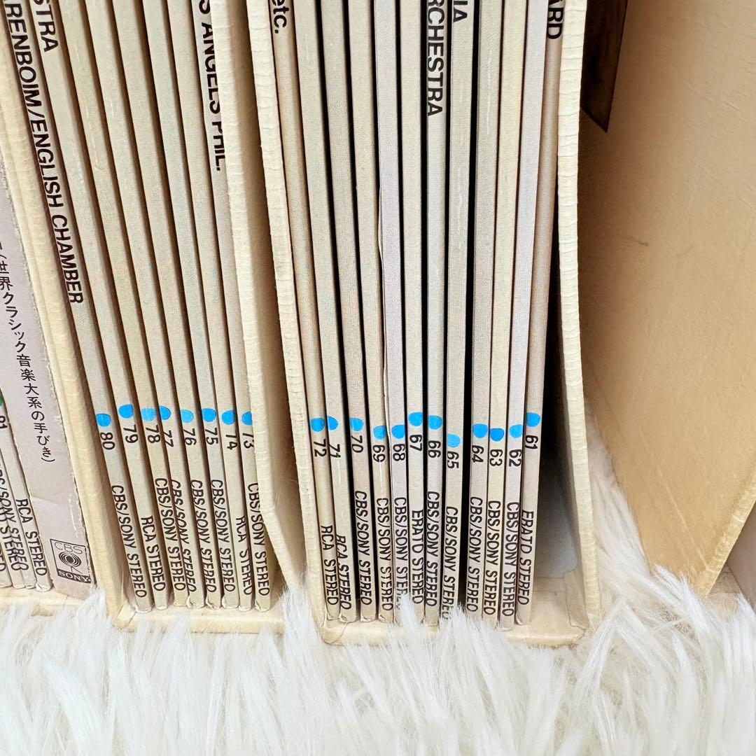 LPレコード 全100枚組 世界クラシック LPレコード ボックスセット 希少