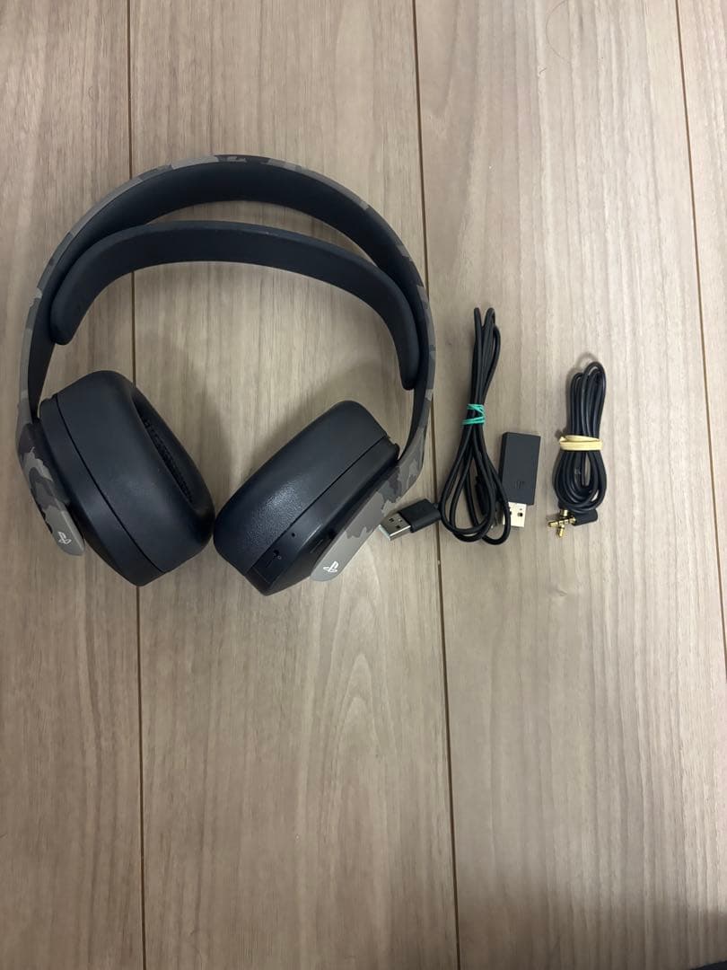 PULSE 3D ワイヤレスヘッドセット グレー カモフラージュ CFI-ZW…