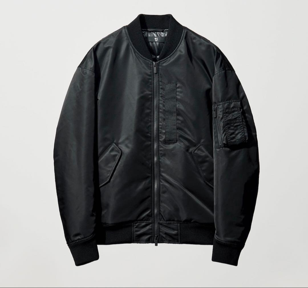 ユニクロ　＋J ハイブリッドダウンオーバーサイズMA-1