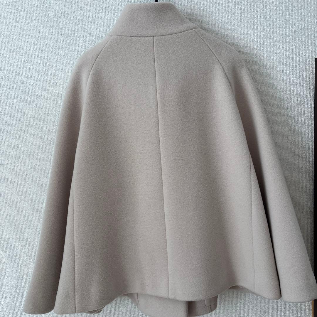 ANAYI ウールビーバーショートコート36