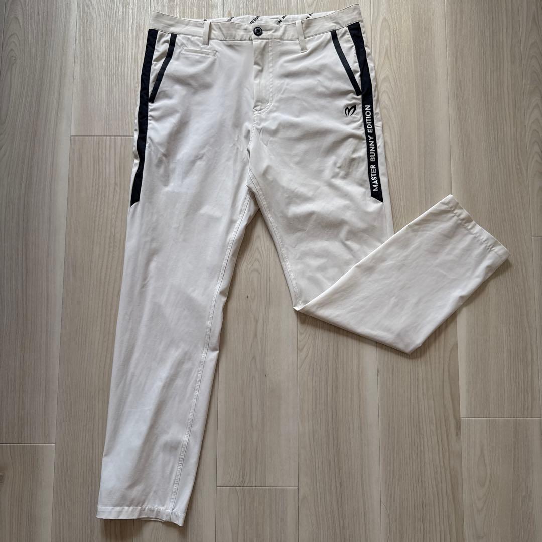 値引き可　マスターバニー　パンツ　白　ホワイト　L〜XL相当 ストレッチ素材