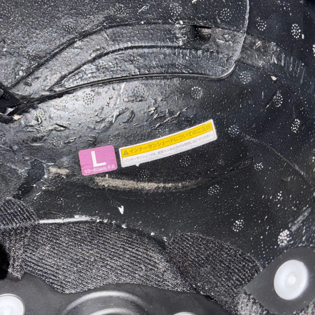 OGK KAMUI-3 JAG パールホワイトゴールド Lサイズ