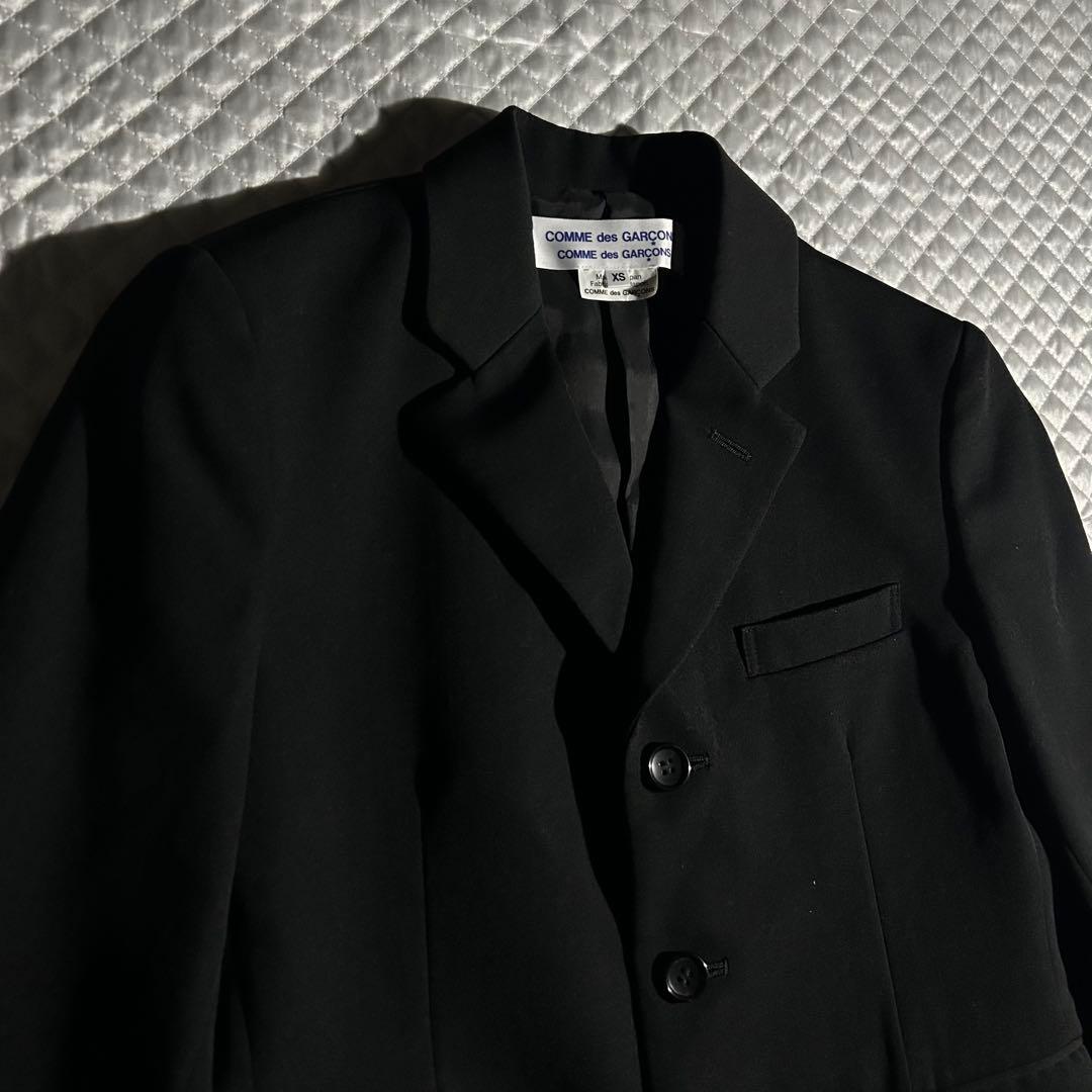 AD2019 ウールギャバジャケット 黒 archive