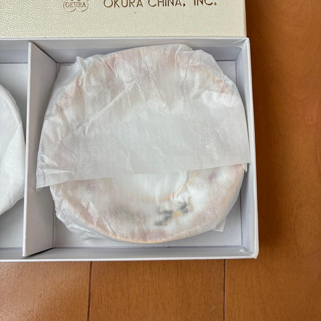 OKURA CHINA 馬の絵柄皿（うまくゆく）2枚セット