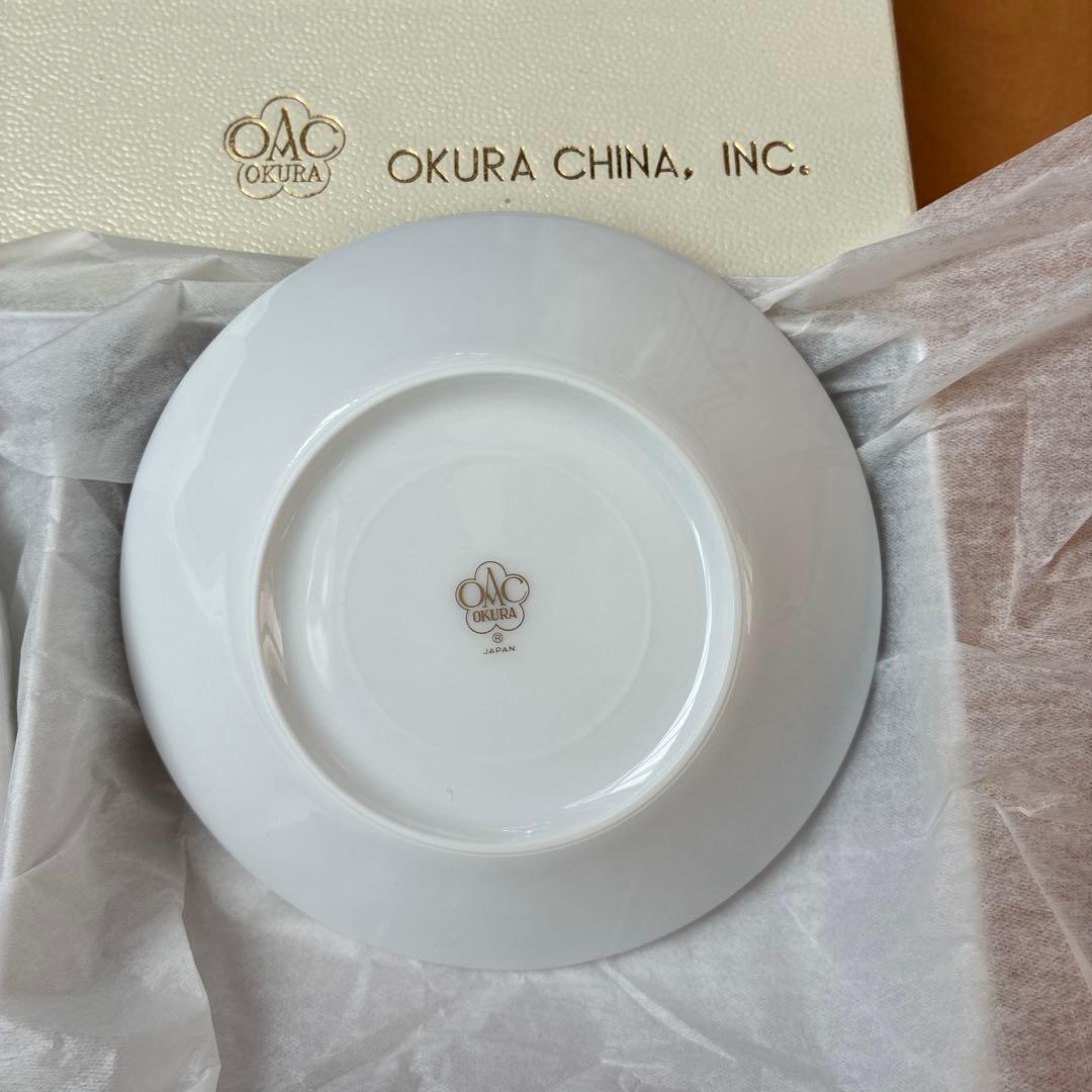 OKURA CHINA 馬の絵柄皿（うまくゆく）2枚セット