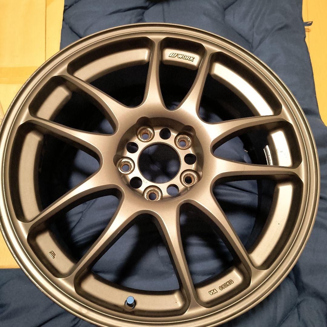 ちゃを　work エモーションCR改 18インチ　４本セット