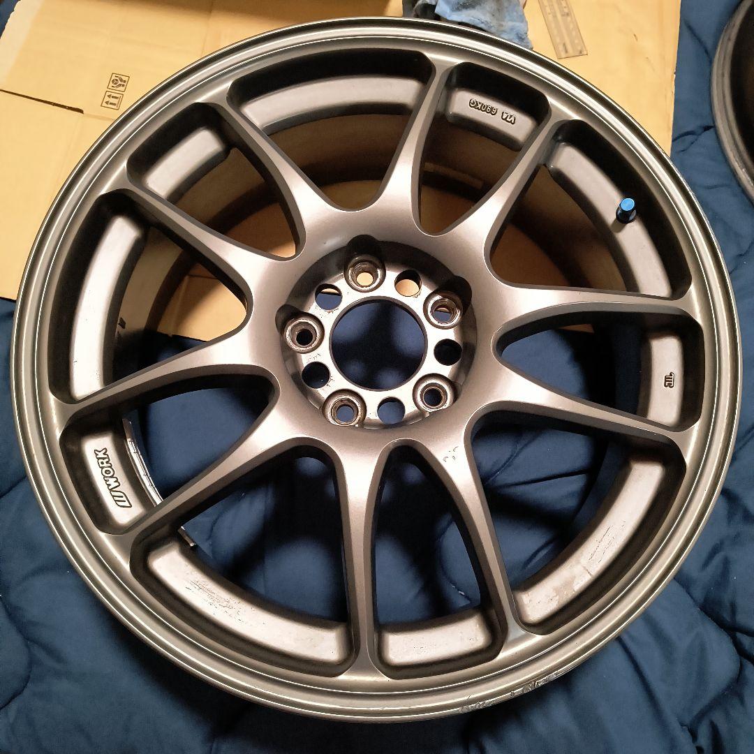 ちゃを　work エモーションCR改 18インチ　４本セット