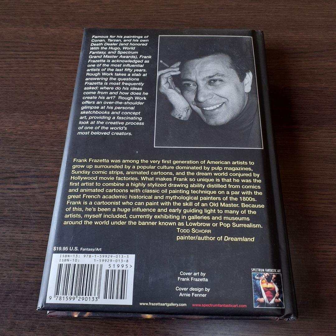 ROUGH WORK 　Frank Frazettaフランクフラゼッタラフワーク
