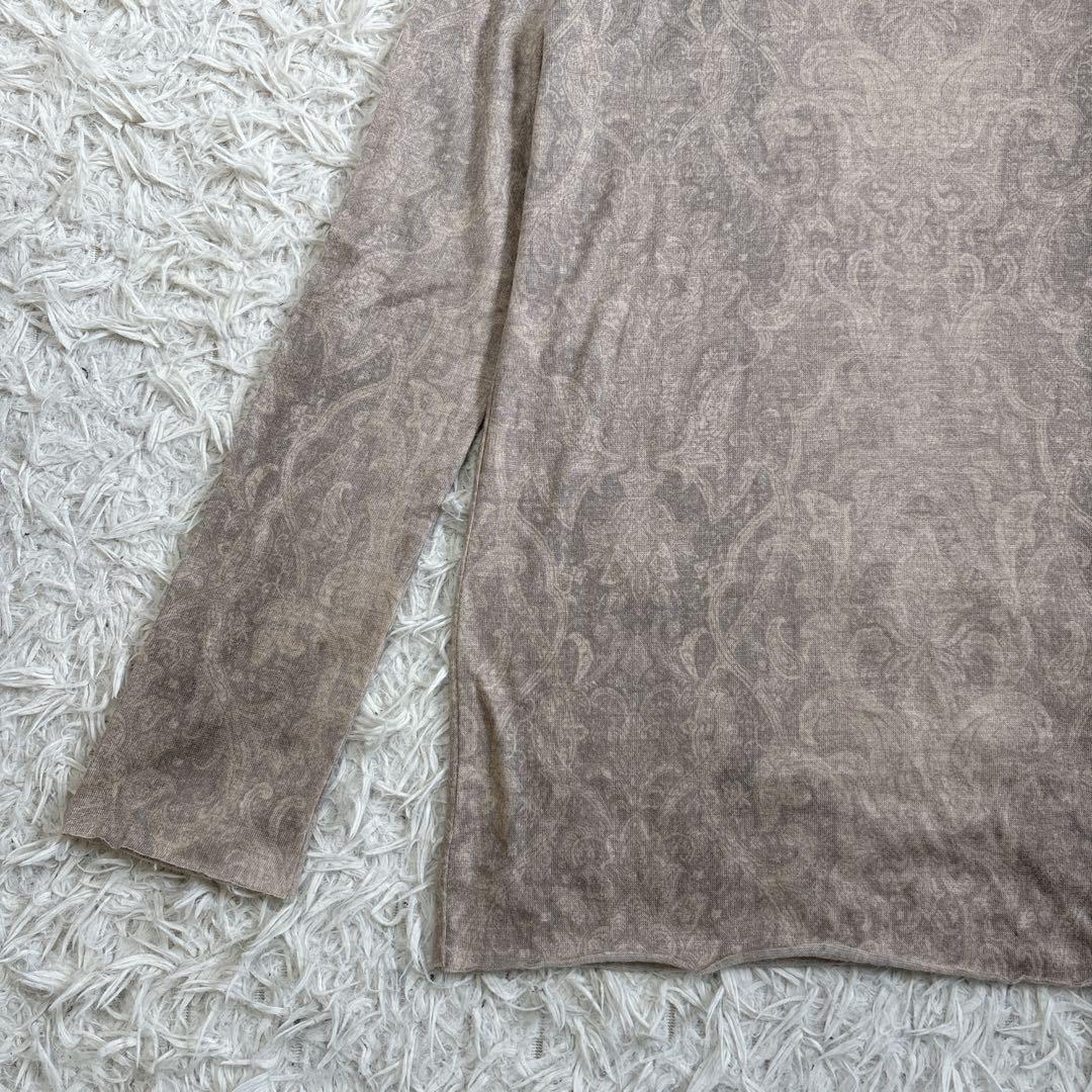 goa 00s y2k archive ロンt 長袖 ペイズリー柄