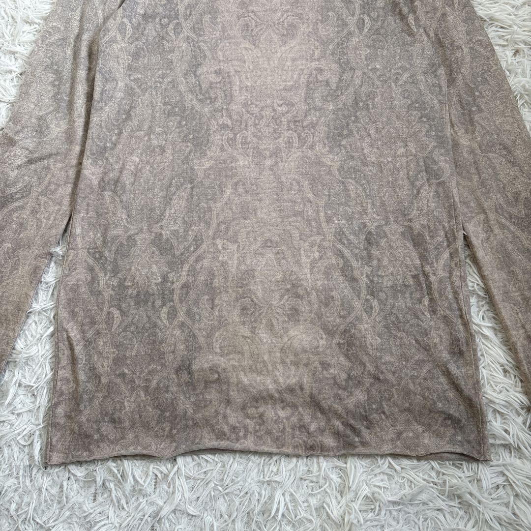 goa 00s y2k archive ロンt 長袖 ペイズリー柄