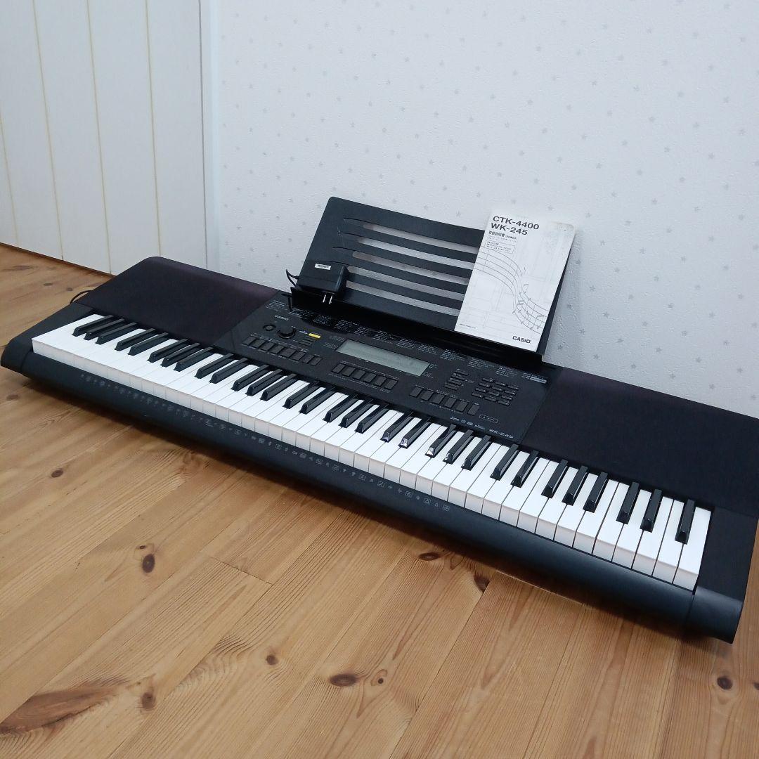 CASIO WK-245 電子キーボード 76鍵盤