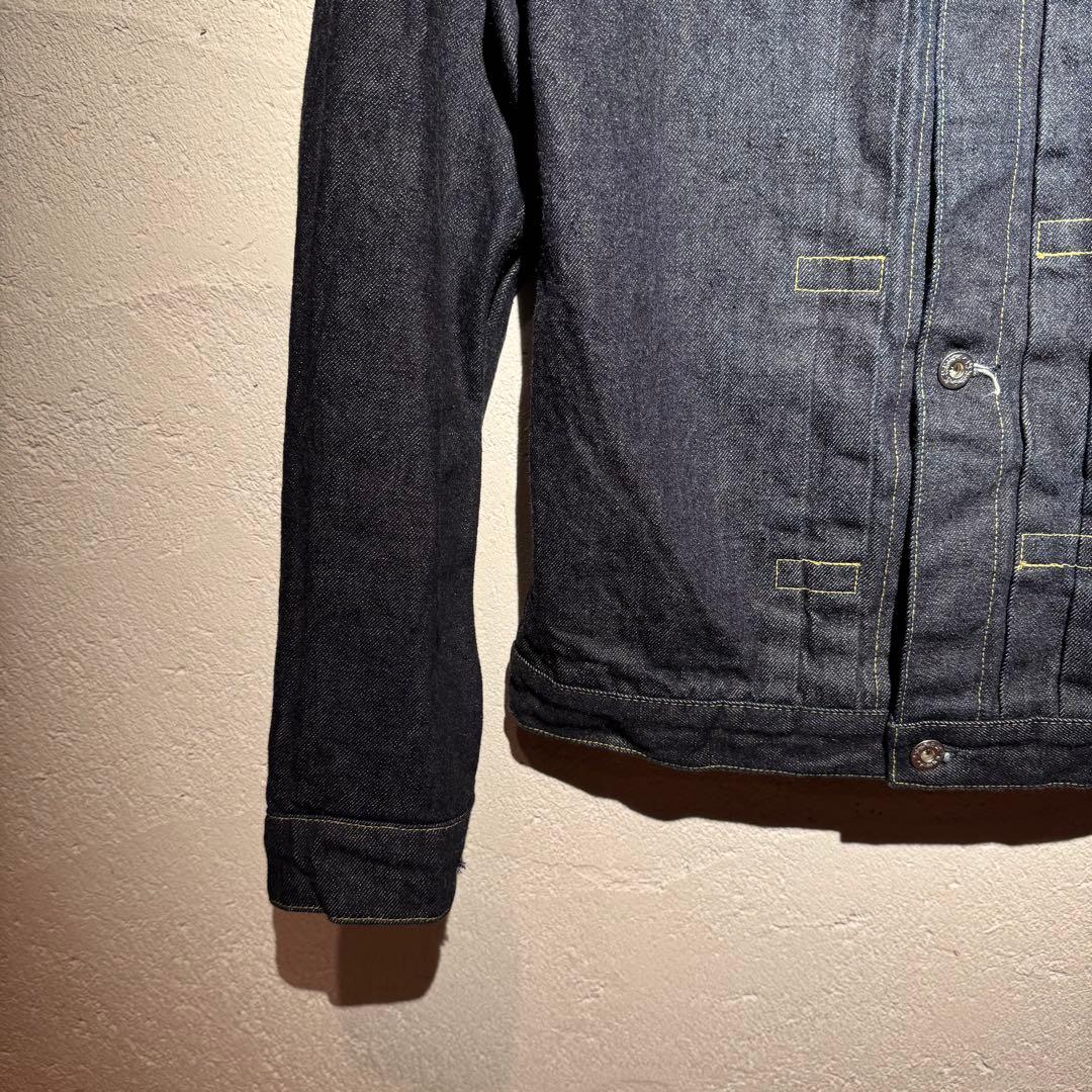 極美品【TCBjeans】大戦モデル Tバック 赤タブ デニムジャケット 40