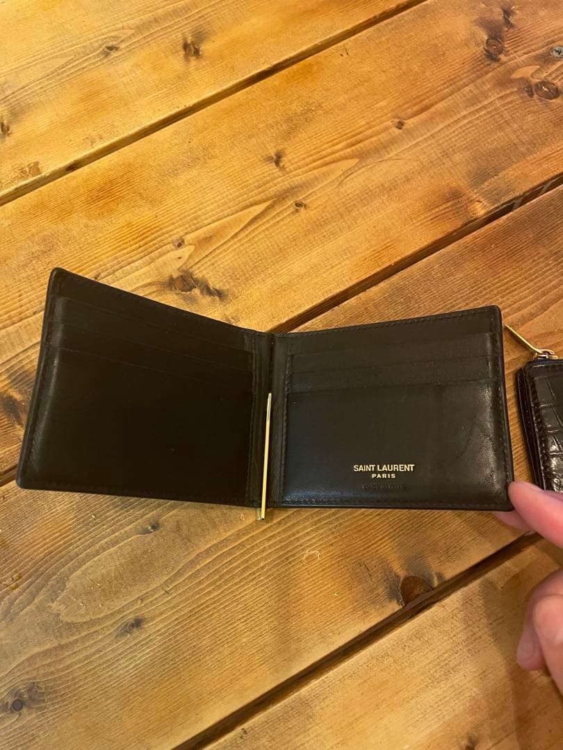 SAINT LAURENT マネークリップ　ケース　セット