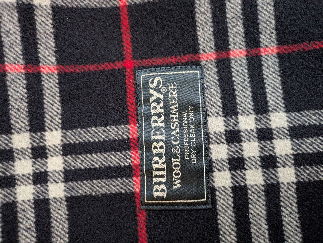 Burberry チェスターコート ネイビー　L