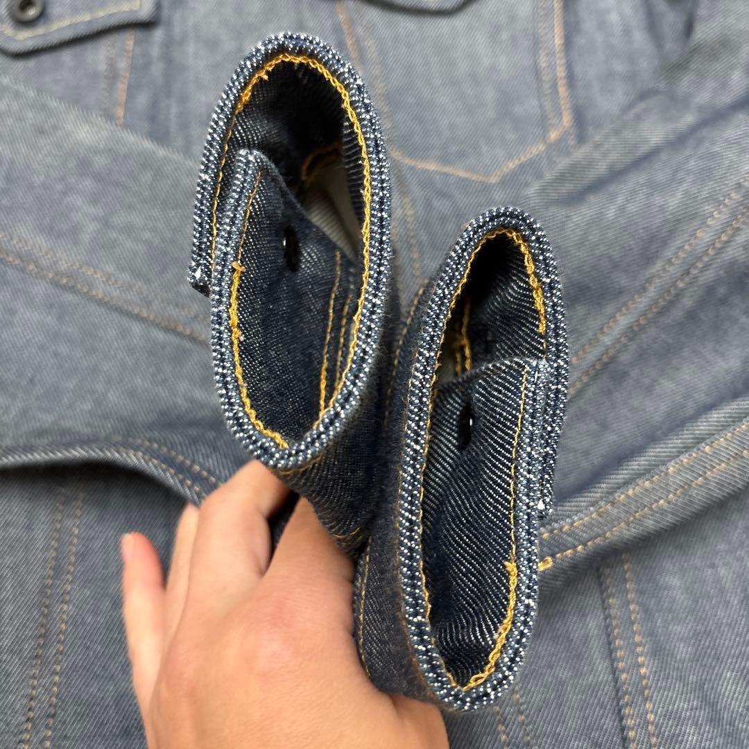 極美品！デンハム　インディゴデニムジャケット